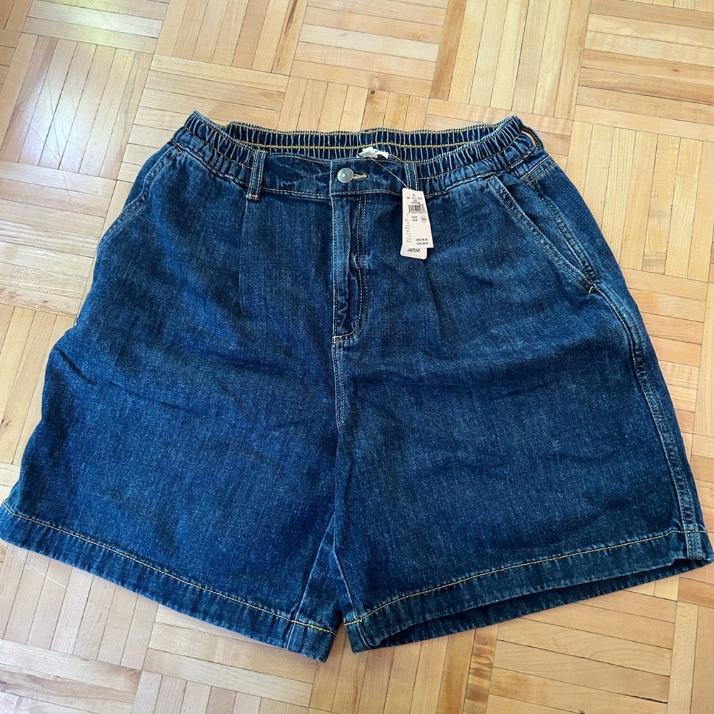 Denim Blue Women's jorts